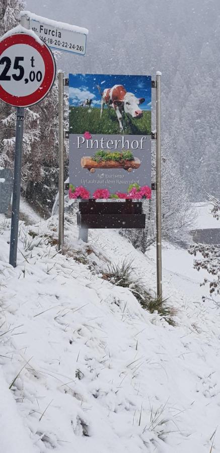 Pinterhof Villa San Vigilio Di Marebbe Eksteriør bilde