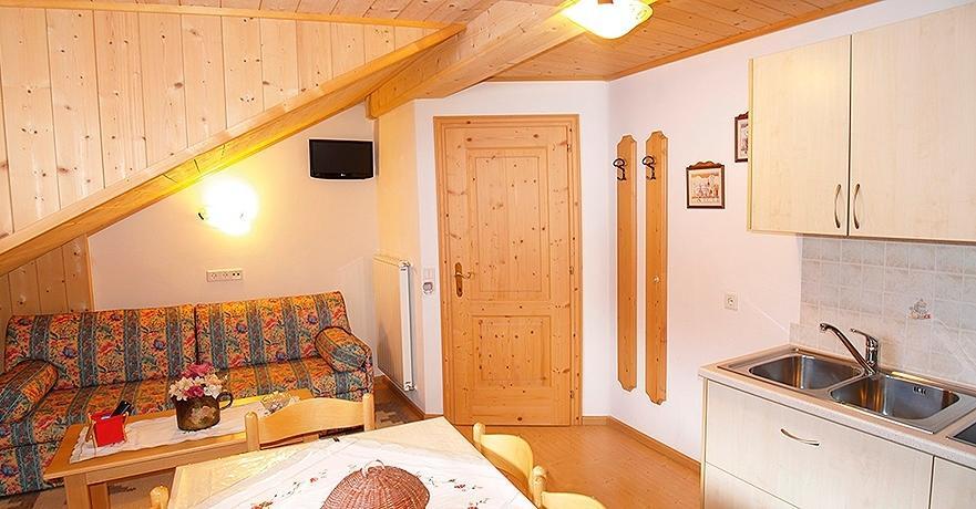 Pinterhof Villa San Vigilio Di Marebbe Rom bilde