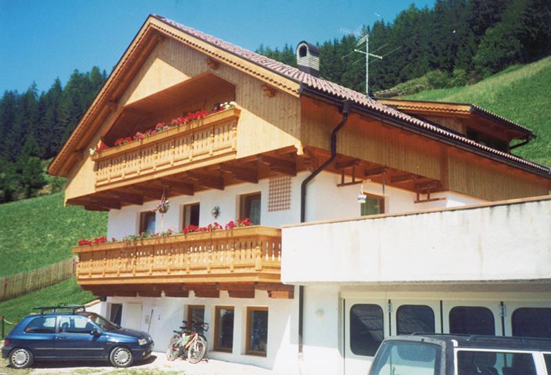 Pinterhof Villa San Vigilio Di Marebbe Rom bilde